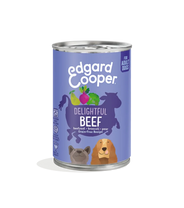 Edgard & Cooper Dog Wet Tin Beef 400g