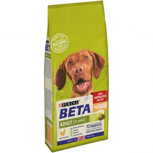 Purina Canine Beta Complete Kibble Adult Chicken & Rice 14Kg