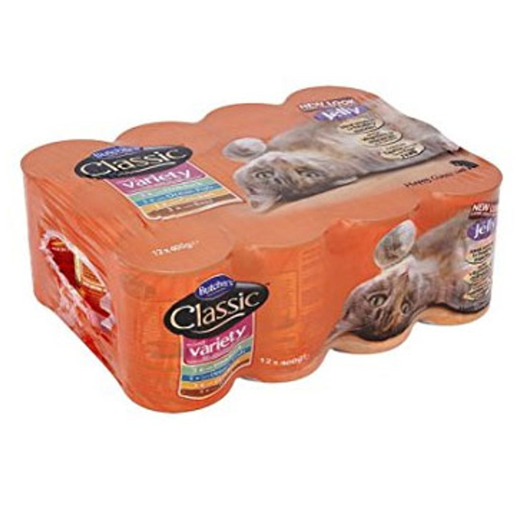 Butcher's Classic Cat Variety Pack Mixed 12x400g