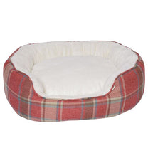 Pet Brands Christmas Oval Bed for Dogs - Small/medium