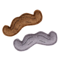 M.O.P Moustache Catnip Toy 2pk