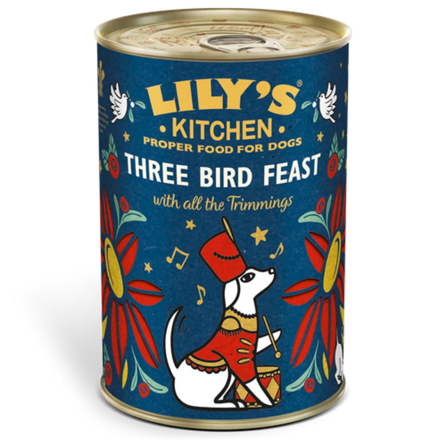 Lily's Kitchen Dog Christmas Three Bird Feast - 400g