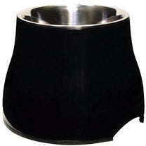 Dogit Elevated Dog Dish Black Large