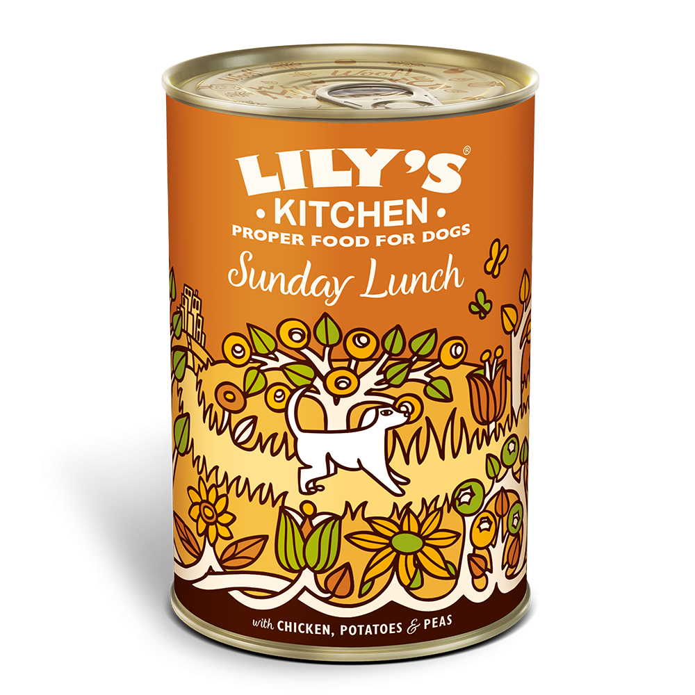 Lily's Kitchen Sunday Lunch Tin Wet Food for Dogs - 400g