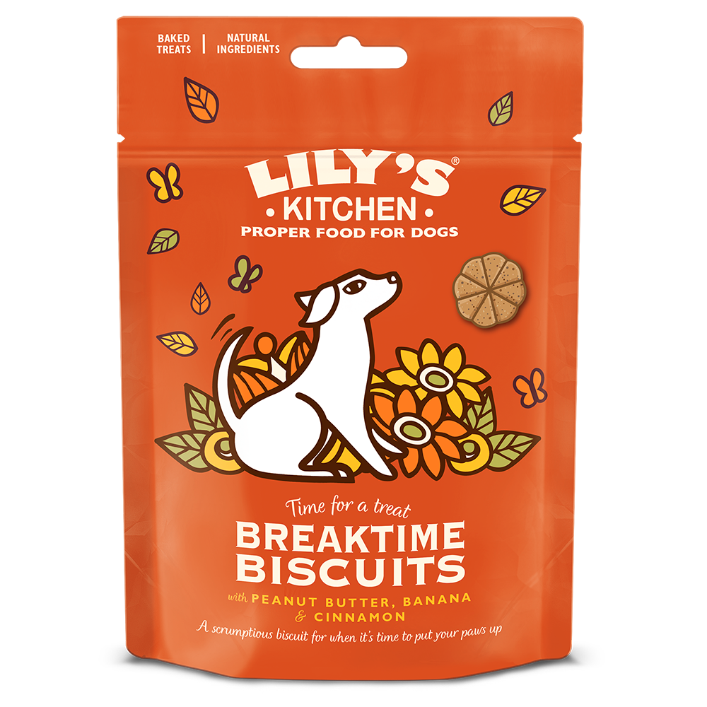 Lily's Kitchen Dog Treats Breaktime Biscuits - 80g
