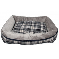 Dream Paws Check Pet Sofa Bed