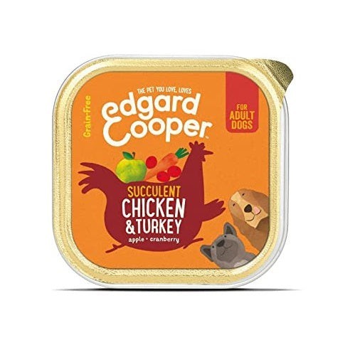 Edgard & Cooper Chicken & Turkey Wet Food for Dogs 150g