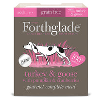 Forthglade Gourmet Grain-Free Turkey & Goose Food for Dogs 395g