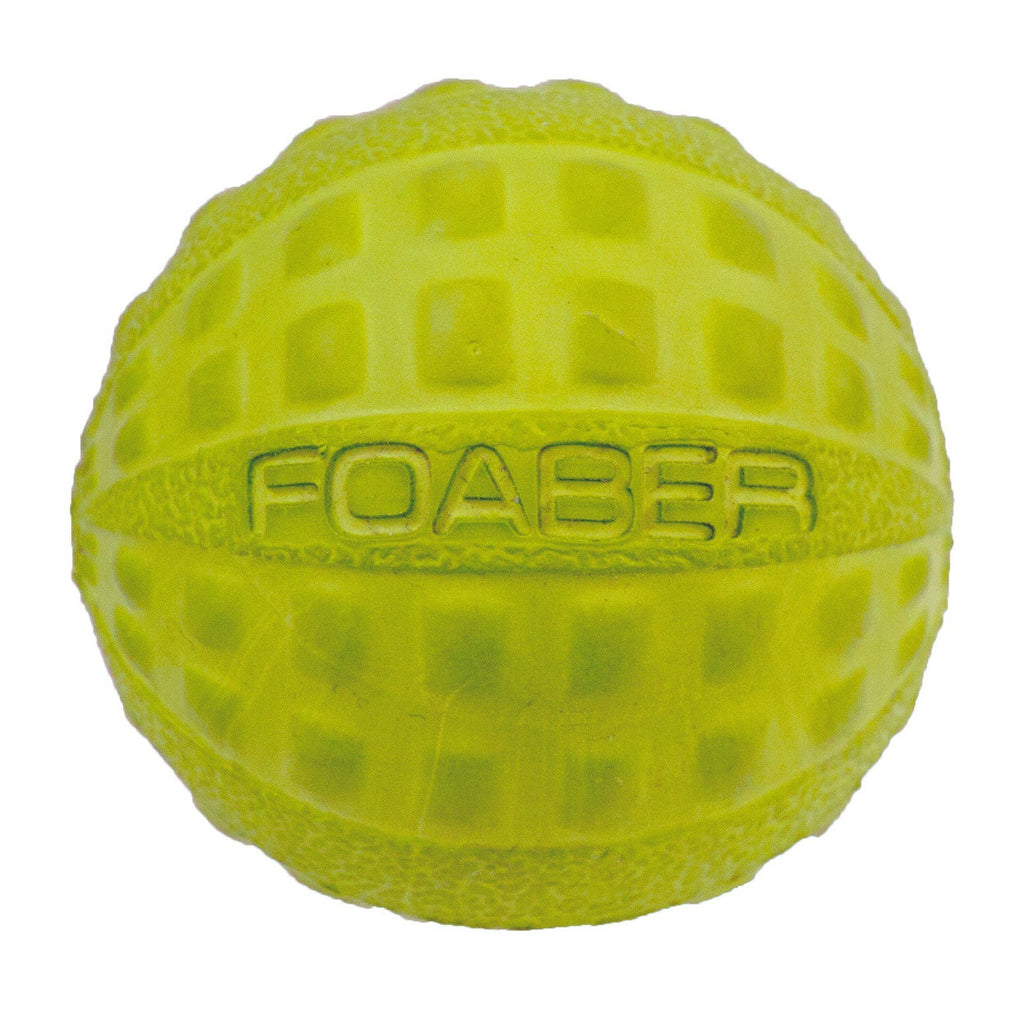 Foaber Foam and Rubber Hybrid Dog Activity Play Bounce Ball