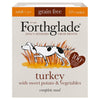 Forthglade Complete Meal Grain Free Turkey with Sweet Potato & Veg Foil for Dogs 395g