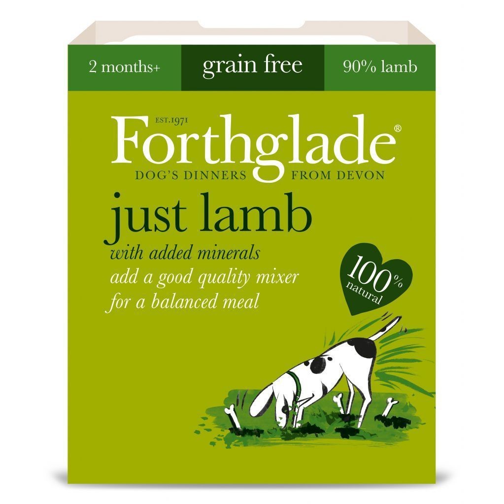 Forthglade Just Lamb Grain Free Food for Dogs 395g
