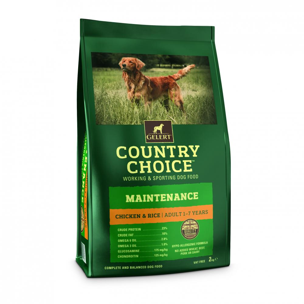 Gelert Country Choice Maintenance Chicken & Rices Dog Food