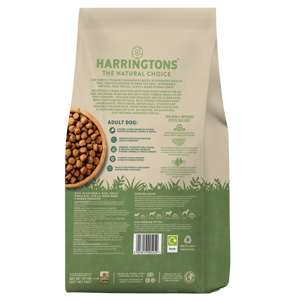 Harringtons Chicken Complete Dry Adult Dog Food