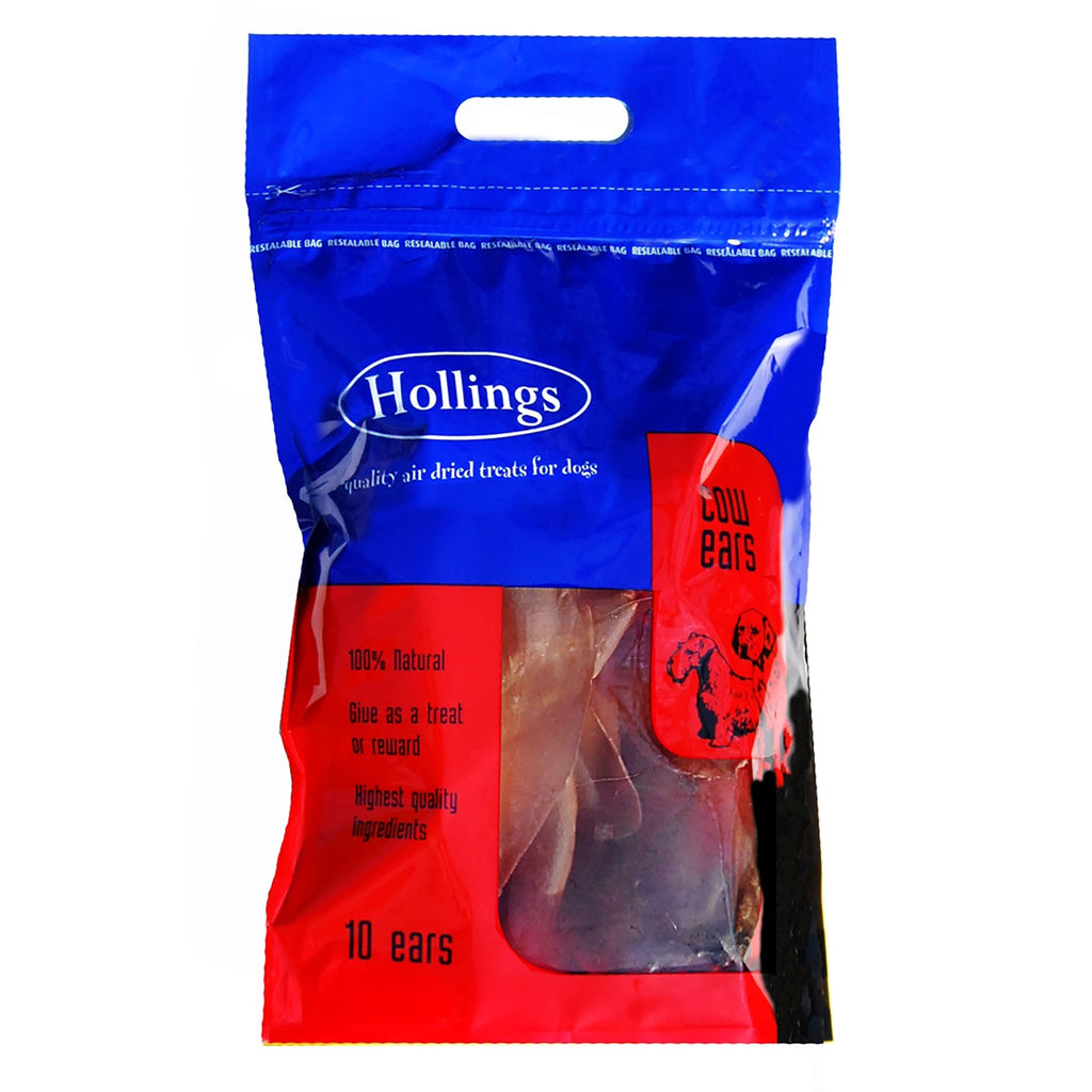 Hollings Air Dried Cow's Ears Treats for Dogs