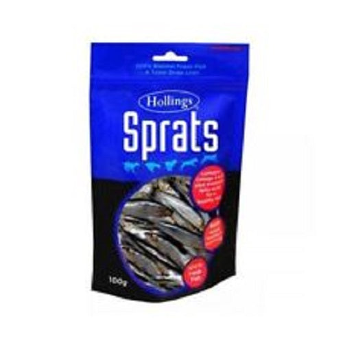 Hollings Sprats Natural Fish Treat for Dogs