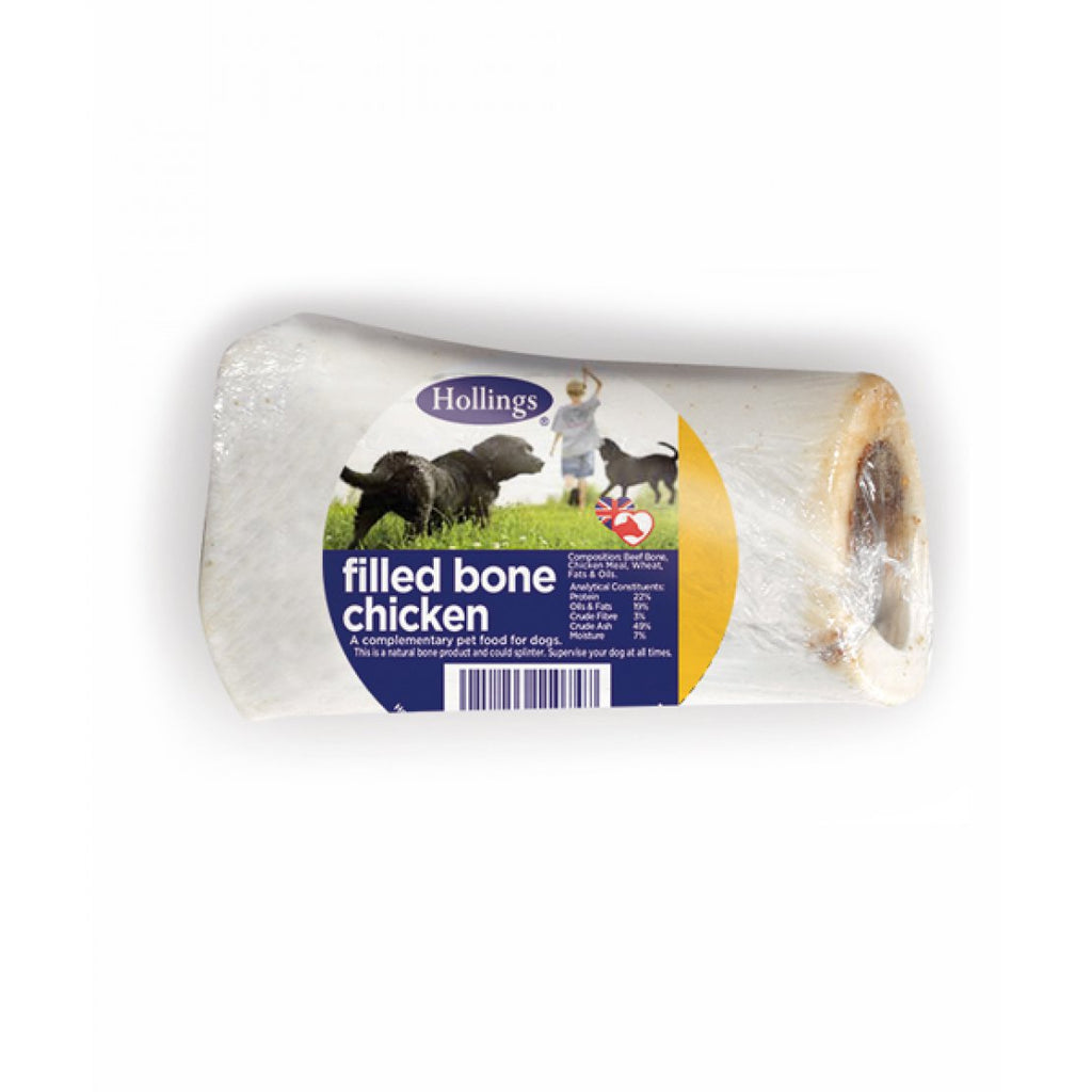 Hollings Wrapped Filled Bones Chicken Treats for Dogs