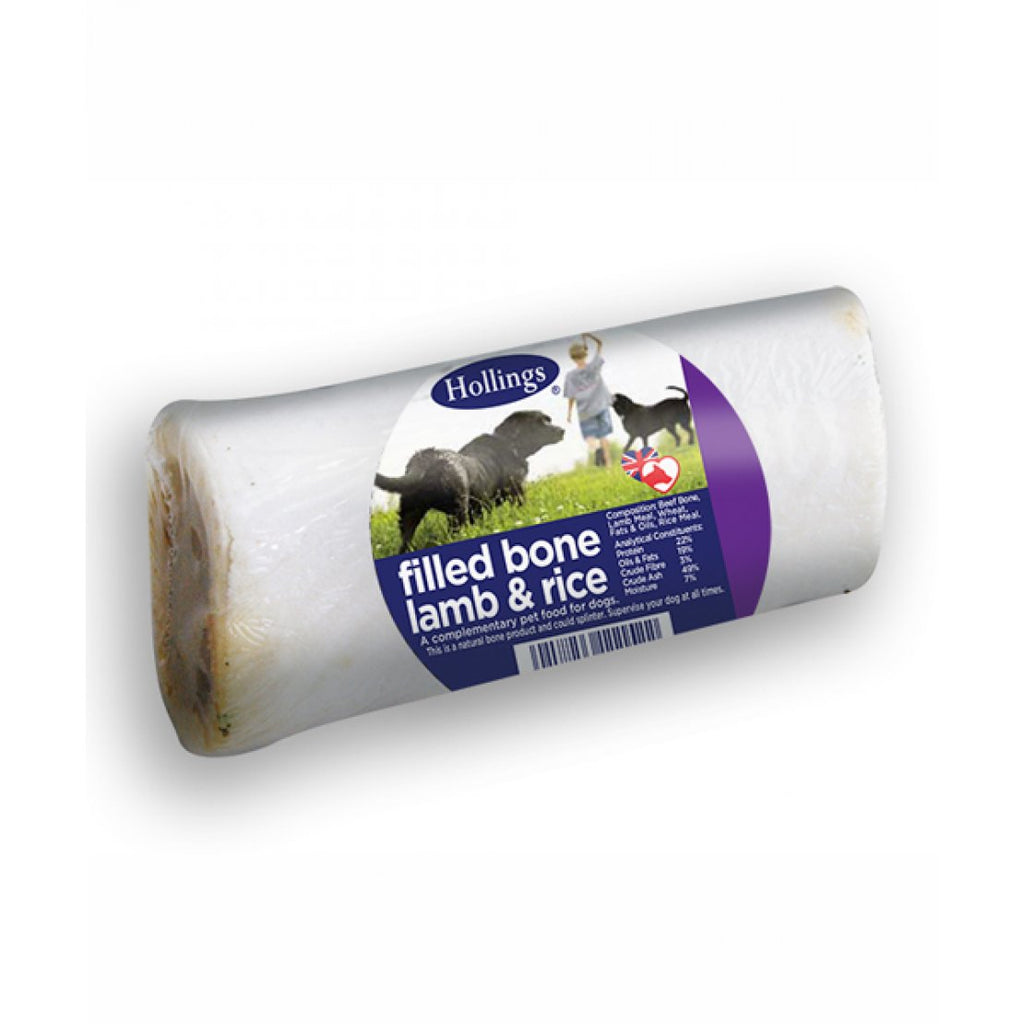 Hollings Wrapped Filled Bones Lamb & Rice Treats for Dogs