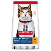 Hill's Science Plan Mature Adult Dry Cat Food Chicken Flavour 7kg