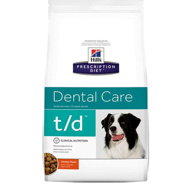 Hill's Prescription Diet t/d Dental Care Adult/Senior Dry Dog Food - Chicken
