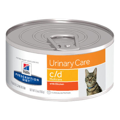 Hills Prescription Diet cd Multicare Urinary Care Wet Cat Food with Chicken