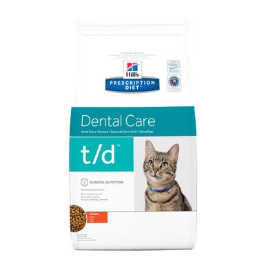 Hills Prescription Diet td Dental Care AdultSenior Dry Cat Food with Chicken