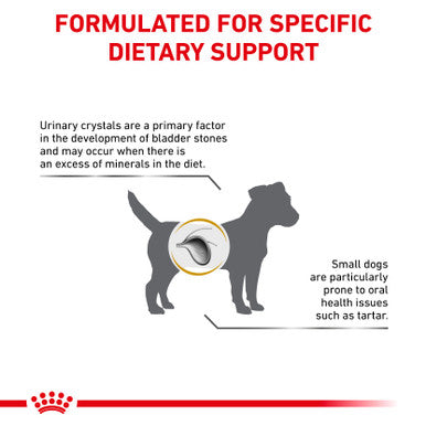 Royal canin urinary small dog clearance food