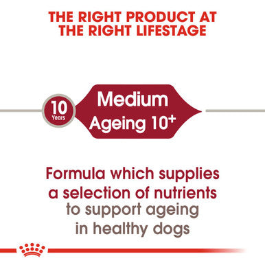 Royal Canin Medium Senior Ageing 10+ Dry Dog Food