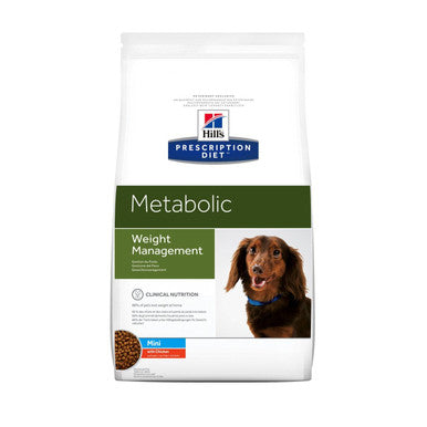 Hills Prescription Diet Metabolic Weight Management Mini Adult Dry Dog Food Chicken