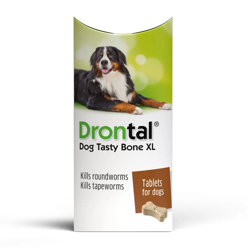 Drontal bone shaped worming tablets hot sale