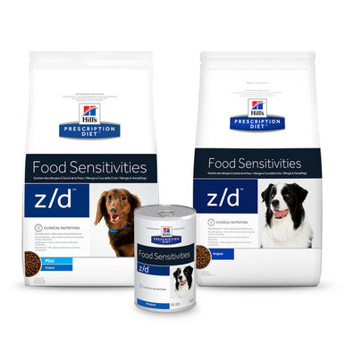 Hills Prescription Diet Food Sensitivities zd Mini Dry Dog Food Original