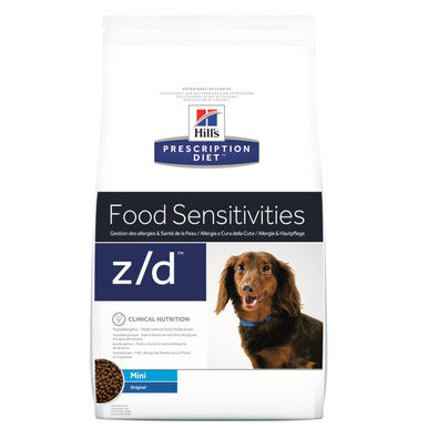 Hills Prescription Diet Food Sensitivities zd Mini Dry Dog Food Original