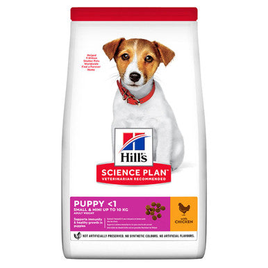 Hills Science Plan Puppy Small Miniature Dry Dog Food Chicken