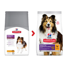 Hills Science Plan Sensitive Stomach Skin Medium Adult 1+ Dry Dog Food Chicken