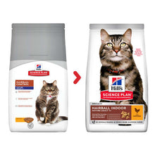 Hills Science Plan Hairball Indoor Mature Adult 7+ Dry Cat Food Chicken