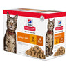 Hills Science Plan Feline Adult 1 6 Wet Food Poultry Selection