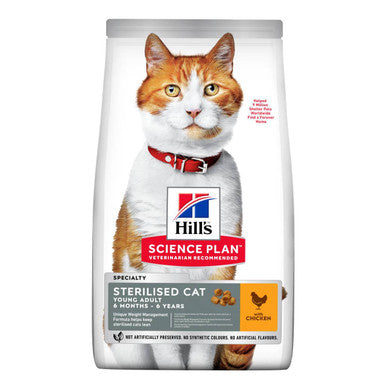 Hills Science Plan Sterilised Cat Adult Cat Dry Food Chicken