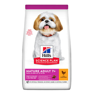 Hills Science Plan Small Mini Mature Adult 7+ Dry Dog Food Chicken