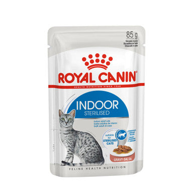 Royal Canin Indoor Adult Sterilized Wet Cat Food Gravy