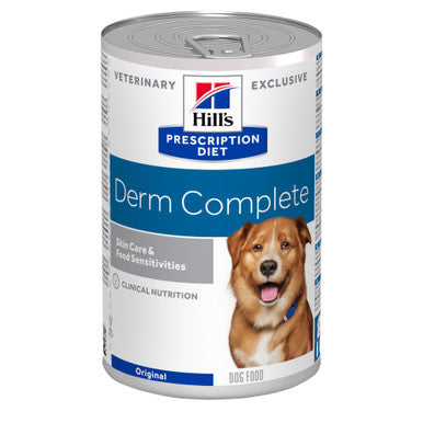 Hills Prescription Diet Derm Complete Skin Care and Food Sensitivities AdultSenior Wet Dog Food Original
