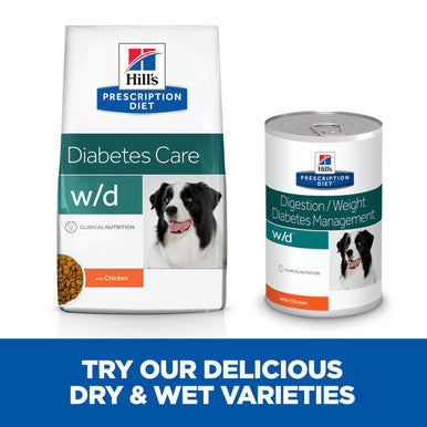 Hills Prescription Diet wd Diabetes Care Dry Dog Food with Chicken