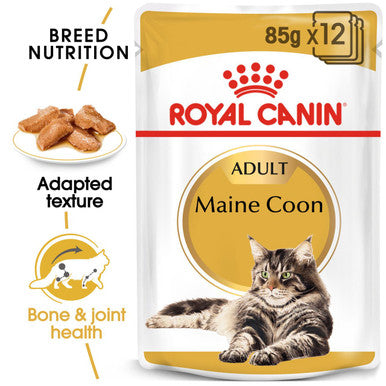 Royal Canin Maine Coon Adult Cat Wet Food in Gravy
