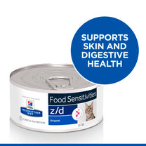 Hills Prescription Diet zd Food Sensitivities AdultSenior Wet Cat Food Original