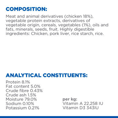 Hills Prescription Diet id Digestive Care Stew Cat Food with Chicken Vegetabbles