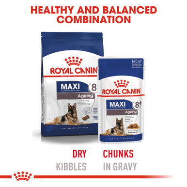 Royal Canin Maxi Ageing in Gravy Wet Dog Food
