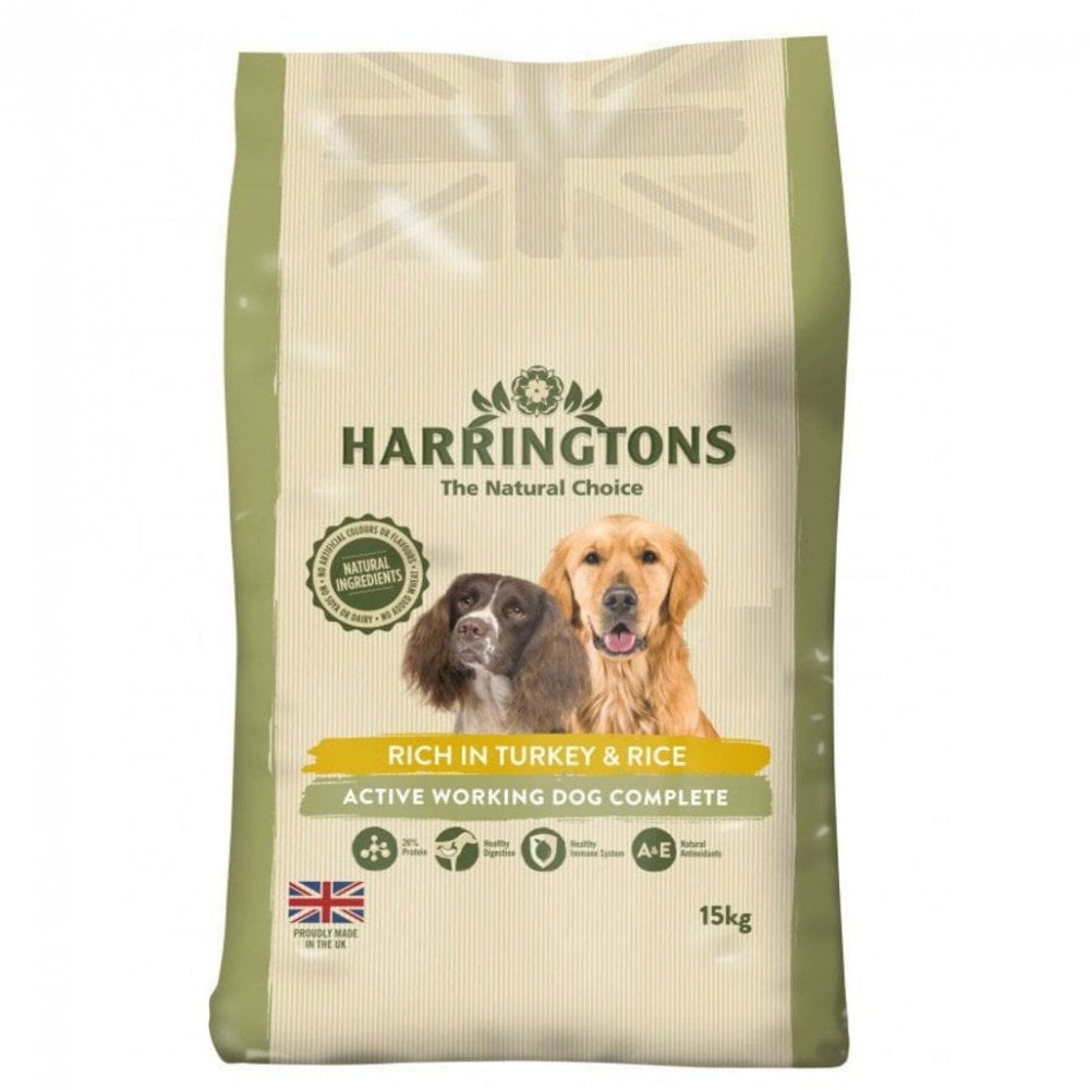 Harringtons Turkey Food for Working & Sporting Dogs 15kg