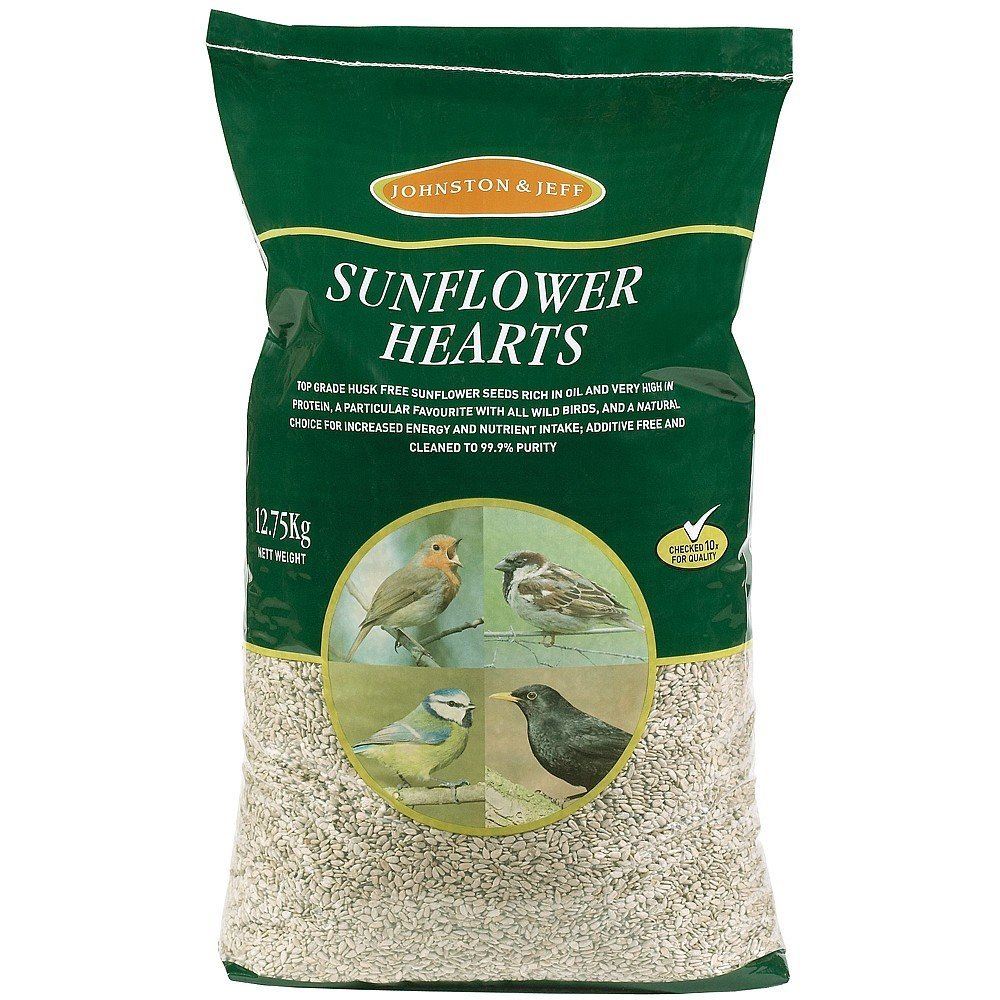 Johnston & Jeff Sunflower Hearts for Small Animals 12.75kg