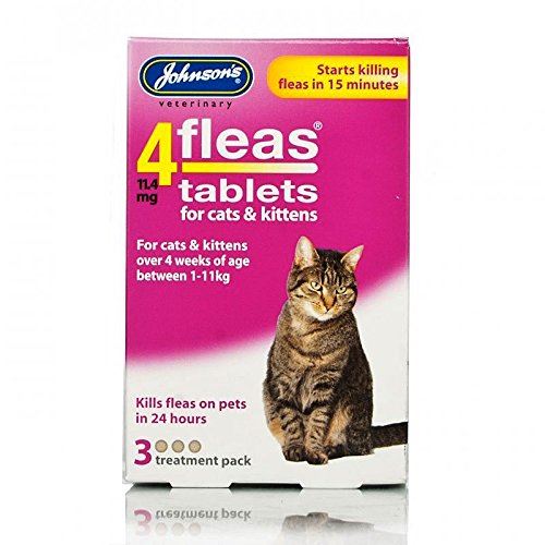 Johnsons 4Fleas Tablets for Cats