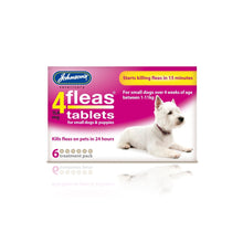 Johnsons 4Fleas Tablets for Dogs for small dogs & puppies