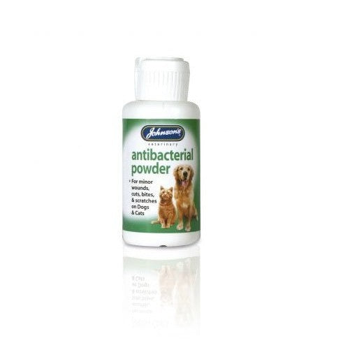 Johnsons Antibacterial Wound Powder for Dogs & Cats