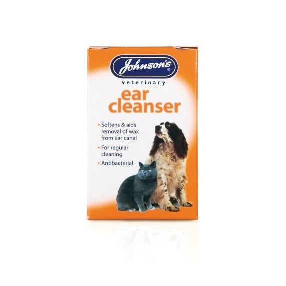 Johnsons Ear Cleanser for Dogs & Cats 18ml